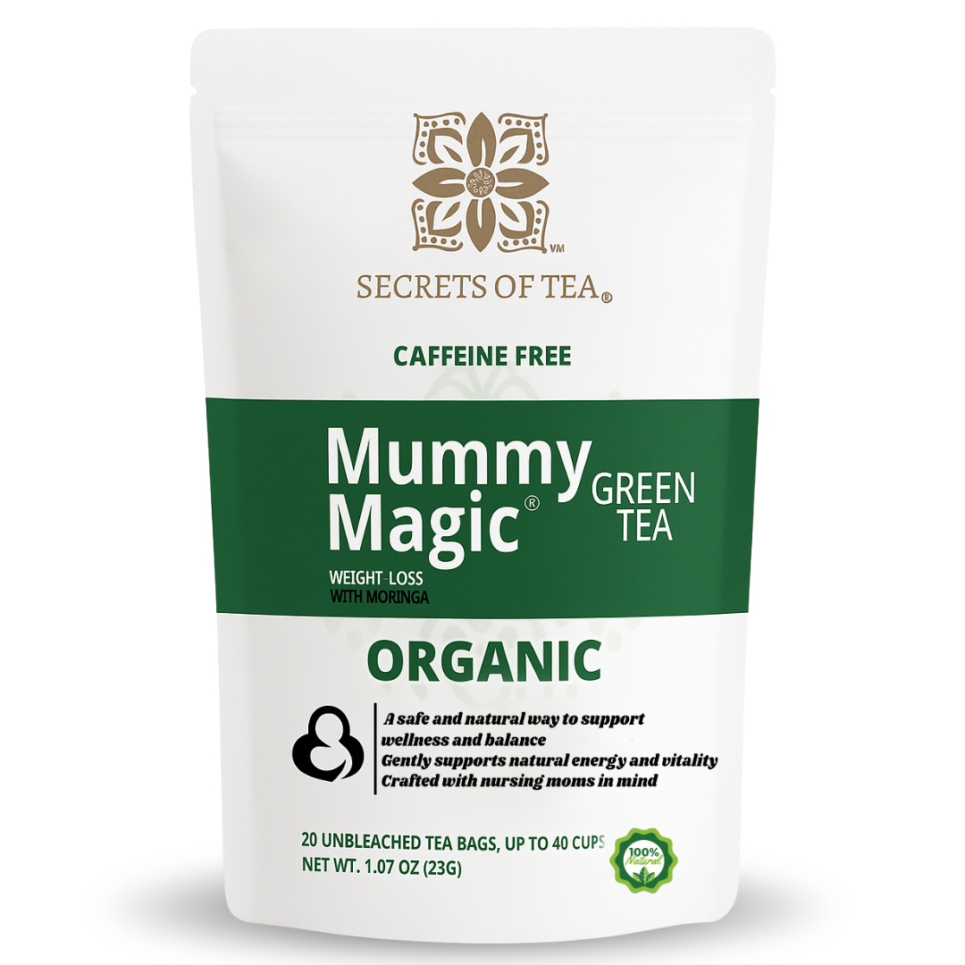 Organic Moringa Wellness Tea – Turmeric, Ginger & Green Tea Blend