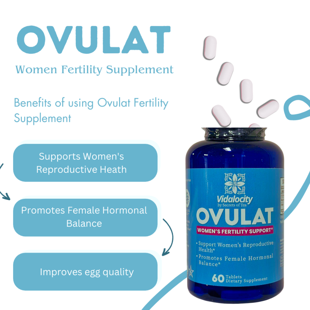 Discover Ovulat: The Natural Fertility Supplement by Secrets Of Tea