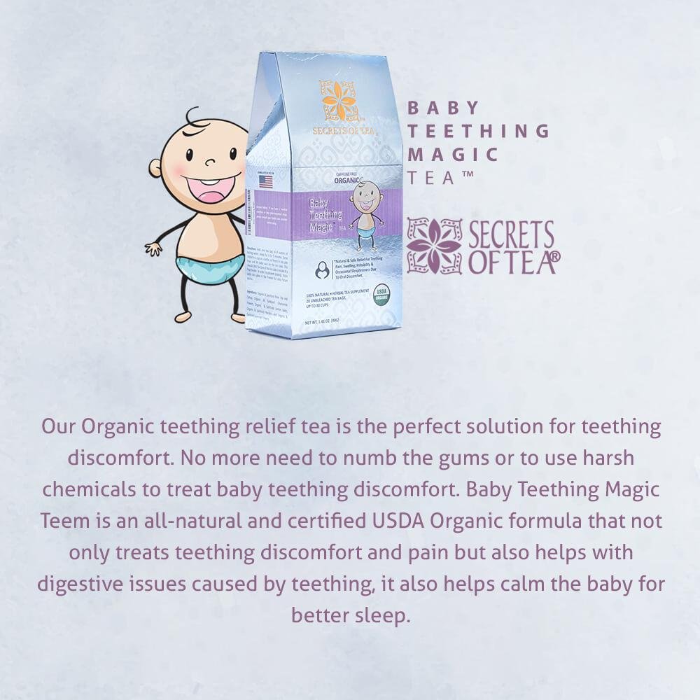 Baby Teething Magic Tea | Secrets Of Tea