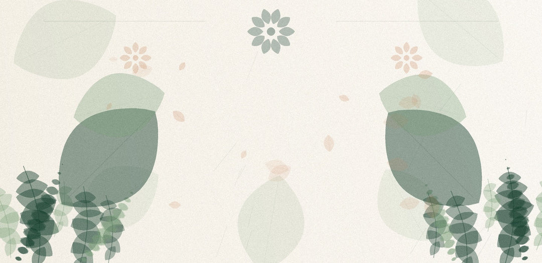 Detox & Cleanse — Secrets of Tea botanical pattern