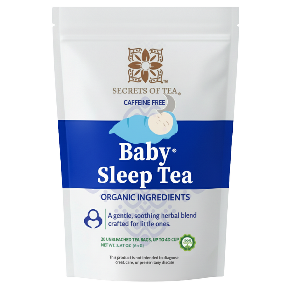 Baby Sleep Tea, part of the Baby Comfort & Sleep Kit by Secrets of Tea
