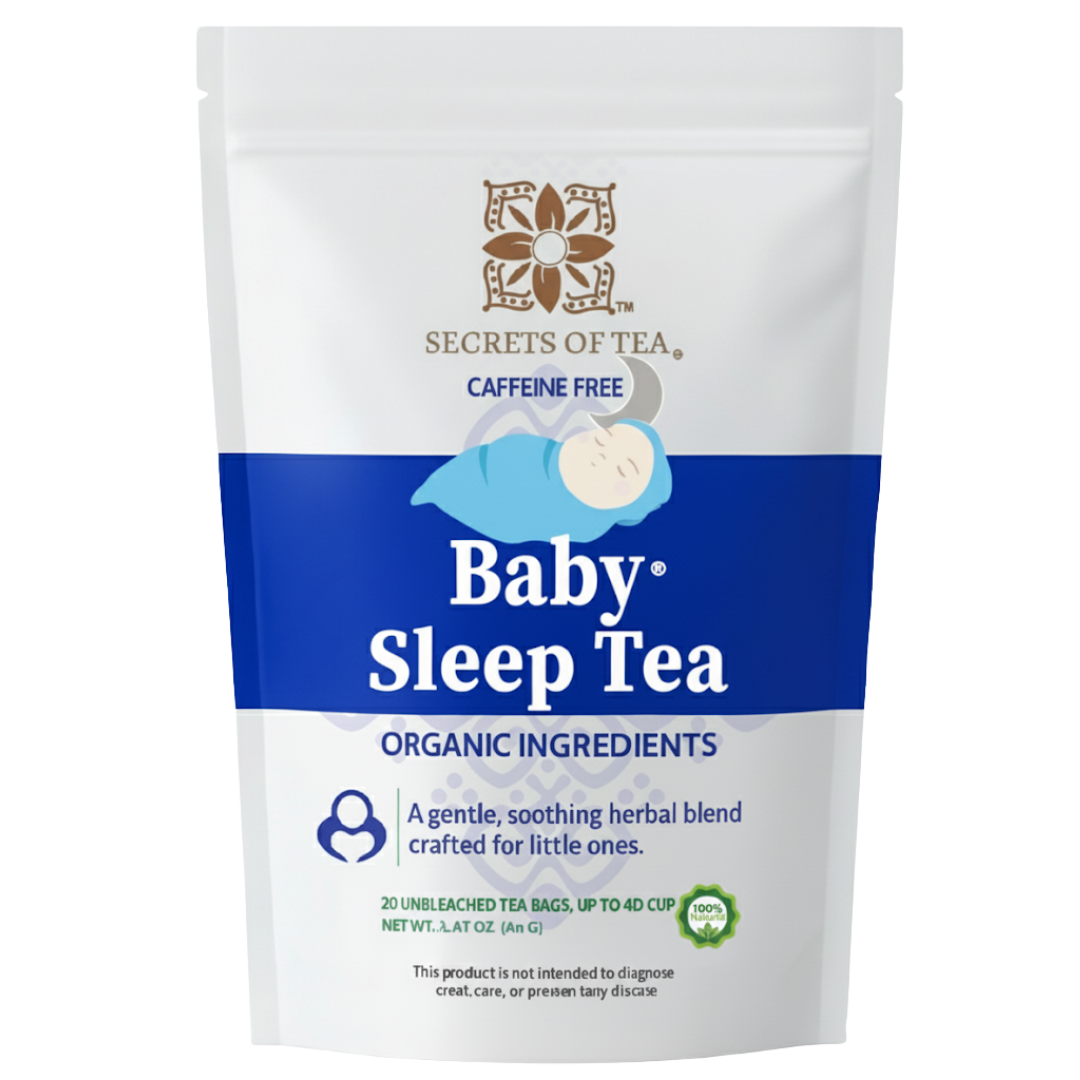 Baby Sleep Tea, part of the Baby Comfort &amp; Sleep Kit by Secrets of Tea