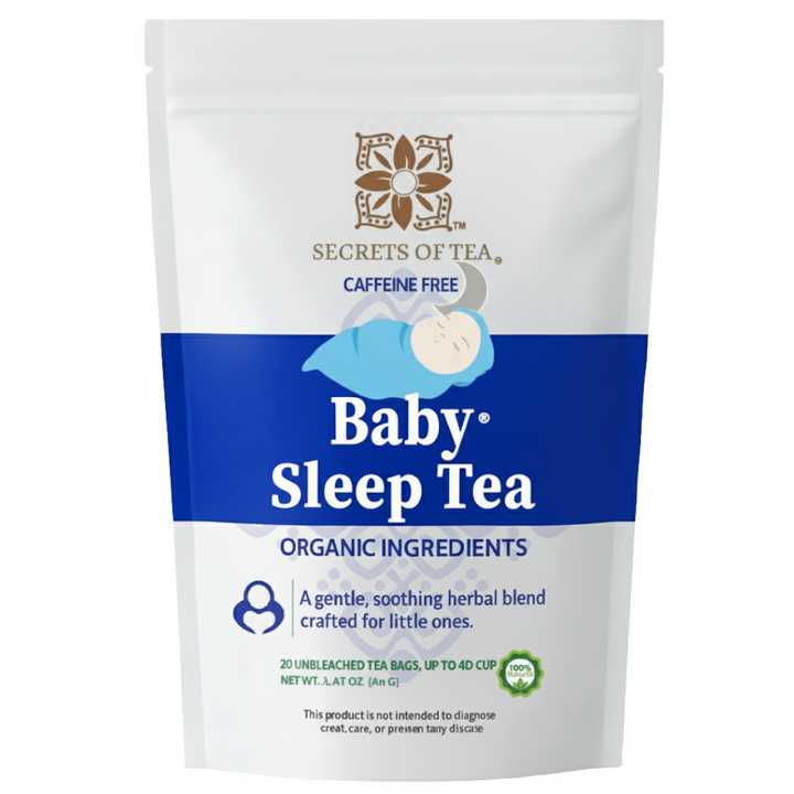 Baby Sleep Tea, part of the Baby Comfort &amp; Sleep Kit by Secrets of Tea