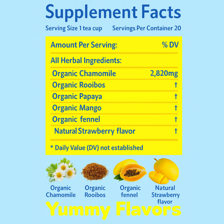 Tea for Kids- Boosts Immunity- Full of anti-oxidants- USDA Organic - Product Details