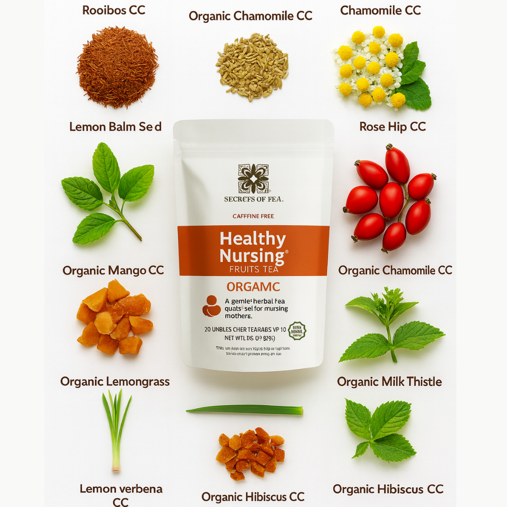 Lactation Tea- Fruit Nursing Tea: 40 Servings - Product Details