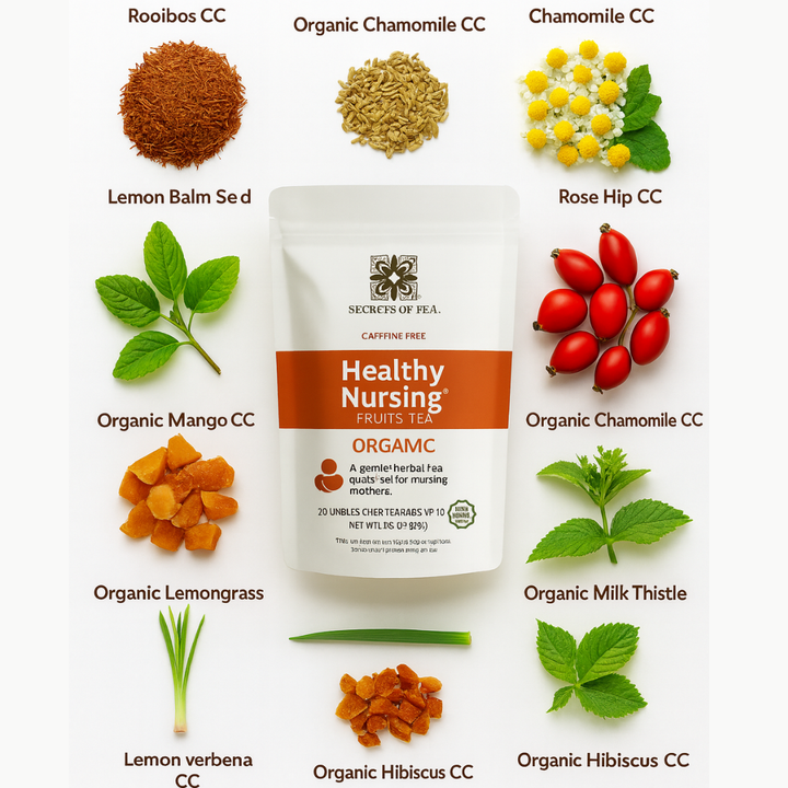 Lactation Tea- Fruit Nursing Tea: 40 Servings - Product Details