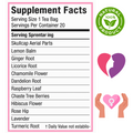 Secrets of Tea PCOS & PMS Herbal Support Tea for Women – Wellness & Balance Blend, 30-Day Supply - Product Details