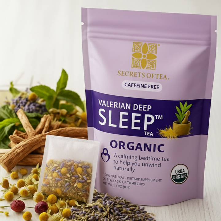 Valerian Deep Sleep Tea — Fall Asleep Faster, Stay Asleep Longer - Product Image 7