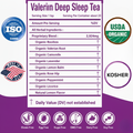 Valerian Deep Sleep Tea — Fall Asleep Faster, Stay Asleep Longer - How to Use