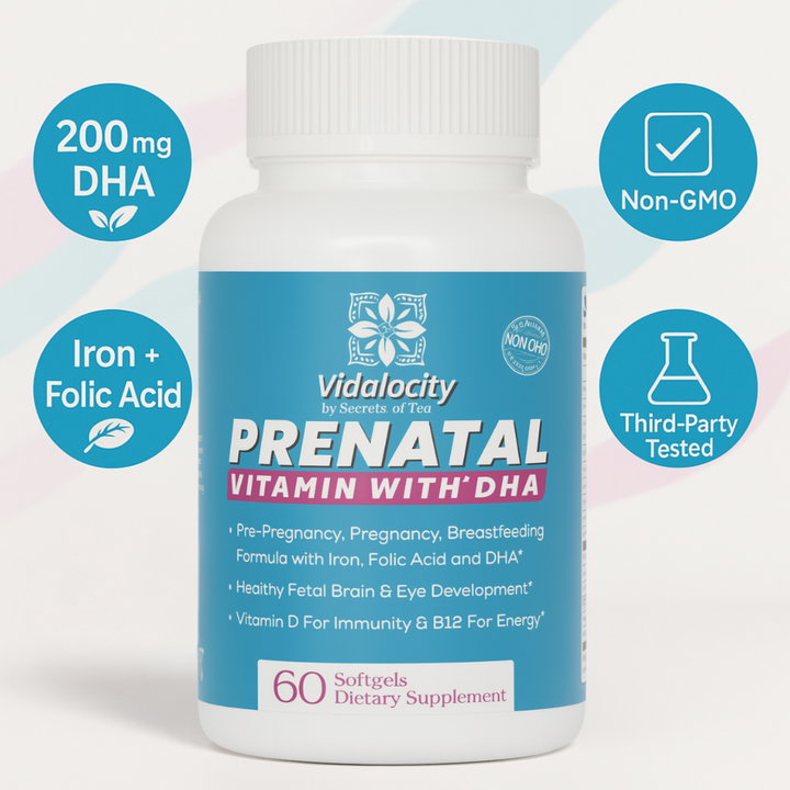 Prenatal Vitamins with DHA & Omega-3 – Doctor-Recommended Pregnancy Multivitamin with Methylfolate, B12 & Iron - Product Image 5
