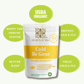 Cold Relief Tea-Cold Be Gone: 40 Servings- Immune Support Tea - Product Image 5
