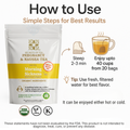 Morning Sickness Tea - Peach and Ginger: 40 Cups - Benefits and Features