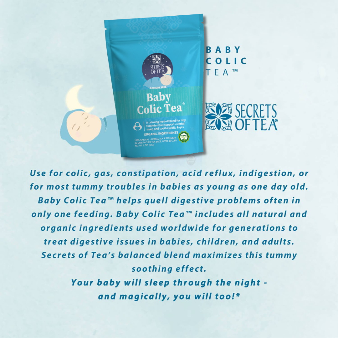 🌿 Baby Colic Tea – Gentle Colic & Gas Relief for Little Tummies