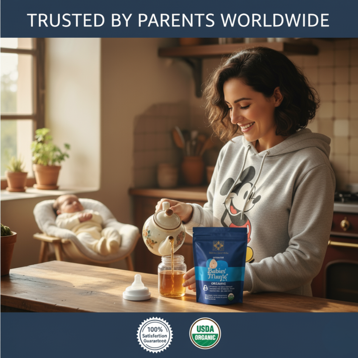 🌿 Babies Magic Tea: Pediatrician-Recommended– Gentle Colic & Gas Relief for Little Tummies-Helps Babies Sleep Through The Night