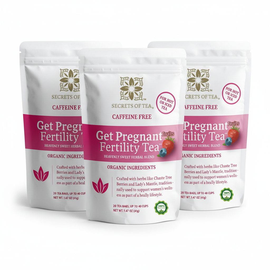 🌿 Get Pregnant Fertility Fruits Tea - Organic Herbal Blend