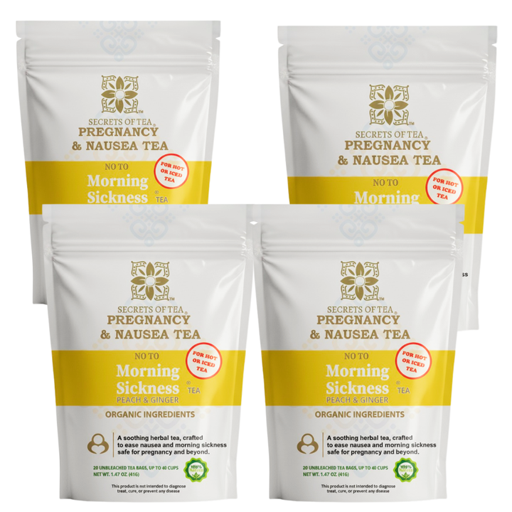 Morning Sickness Tea - Peach and Ginger: 40 Cups