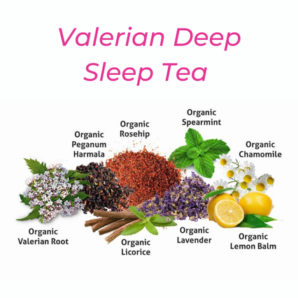 Relax and Sleep Bundle: RelaxCalm and Valerian Sleep Tea 