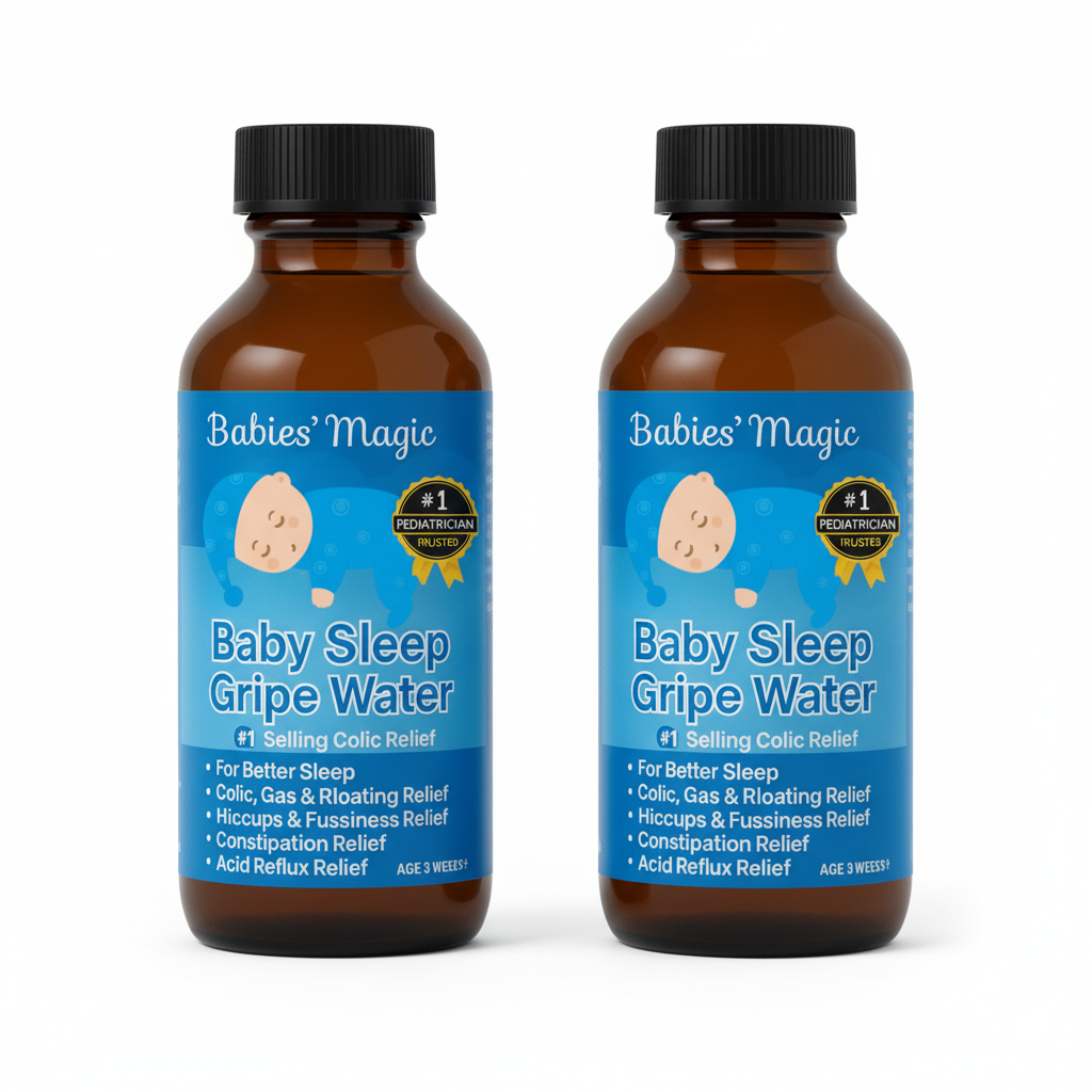 Baby Gripe Water for Sleep, Colic, & Gas Relief