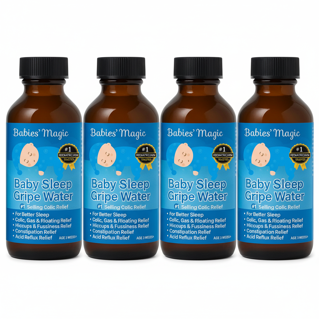 Baby Gripe Water for Sleep, Colic, & Gas Relief