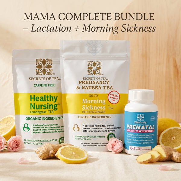 Mama Complete Bundle – Lactation + Morning Sickness + Prenatal