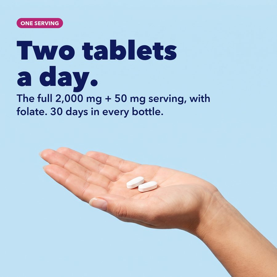 Ovulat serving: two tablets a day, 30 days in every bottle