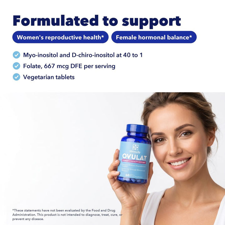Ovulat formulated to support women&