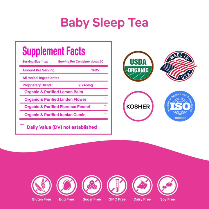 Baby Sleep Tea - Say Goodbye to Sleepless Nights