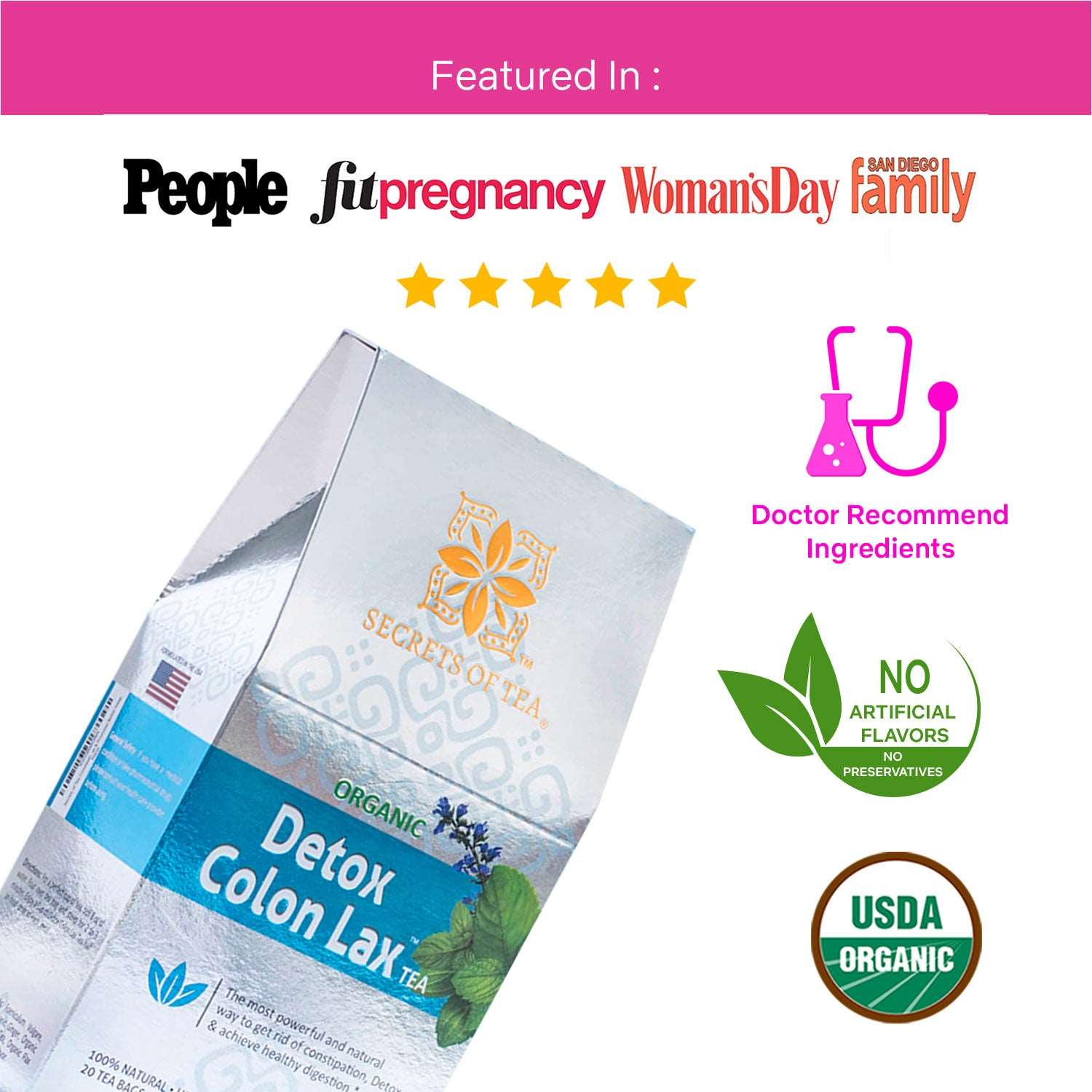 Detox Colon Lax Tea – Natural Digestive Support and Weight Loss